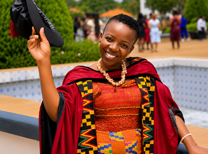 From selling water on the streets to obtaining a PhD in Mathematics: The remarkable rise of Dr. Gloria Botchway